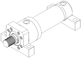 STYLE E (FOOT MOUNTING)
